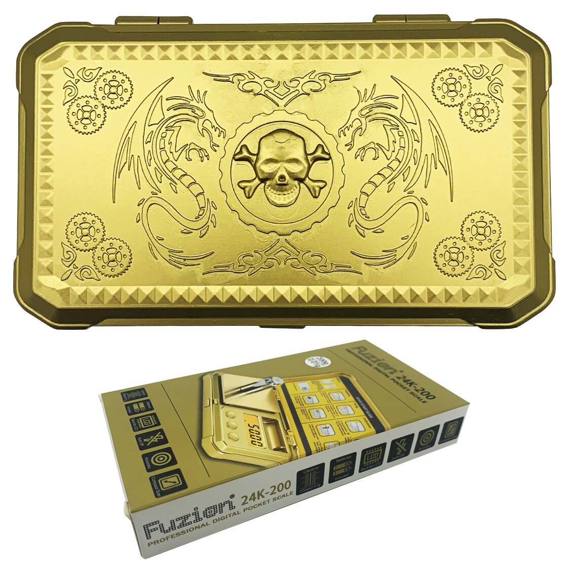 GOLD Fuzion Digital Pocket Scale 200g x 0.01g Jewelry Gold Gram Karat Weight