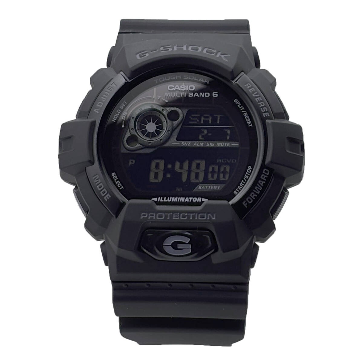 CASIO G SHOCK radio solar GW 8900A 1JF all black men’s wristwatch