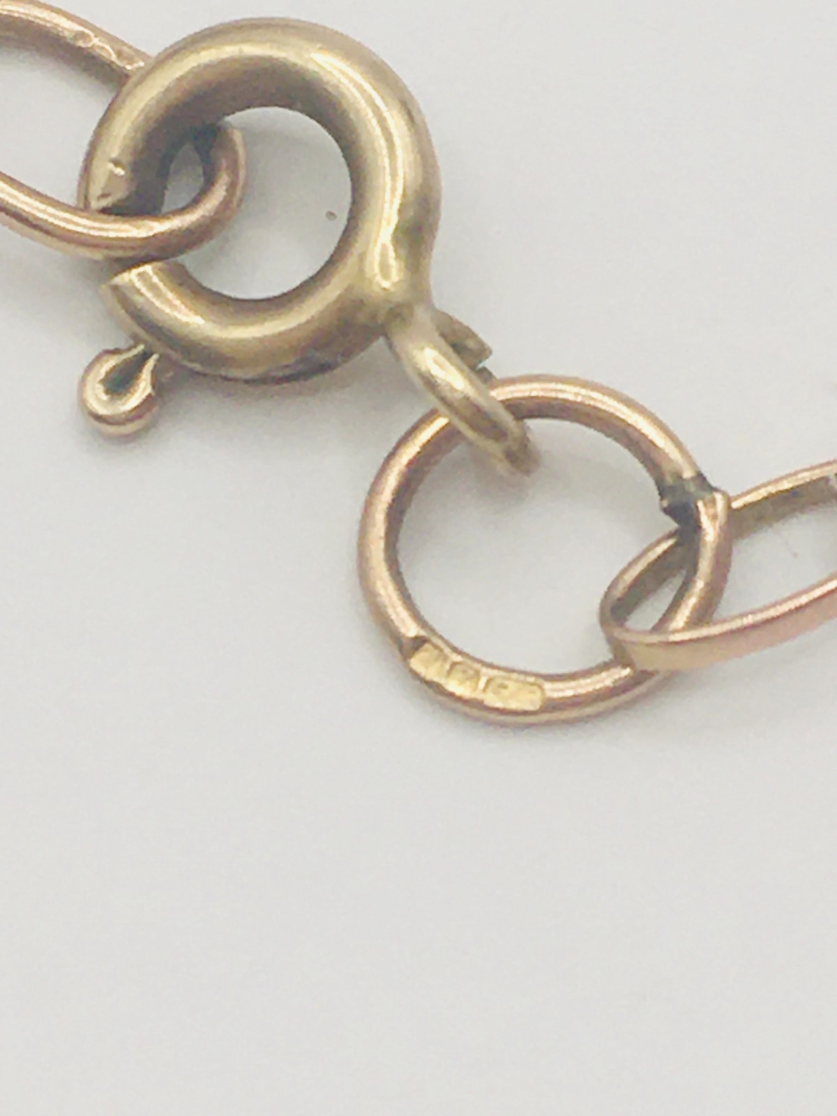 9 Carat Gold 375 Unisex Long Cable Chain