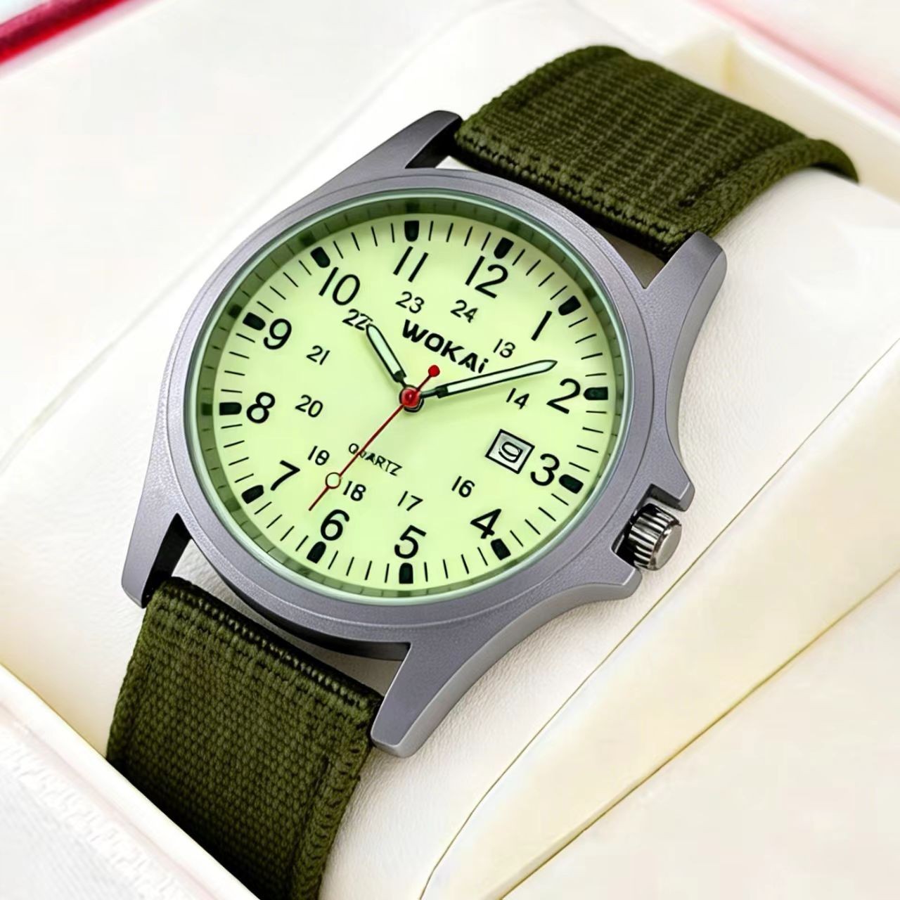 Mens Casual Calendar Sports Quartz Watch