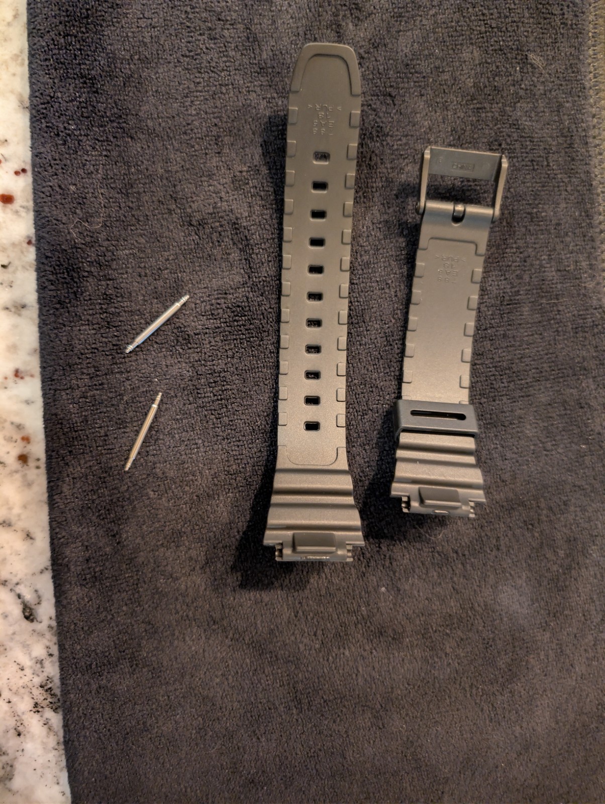 Casio Resin Watch Band Strap Only World Timer AE-1200WH AE-1300WH F108WH W216H