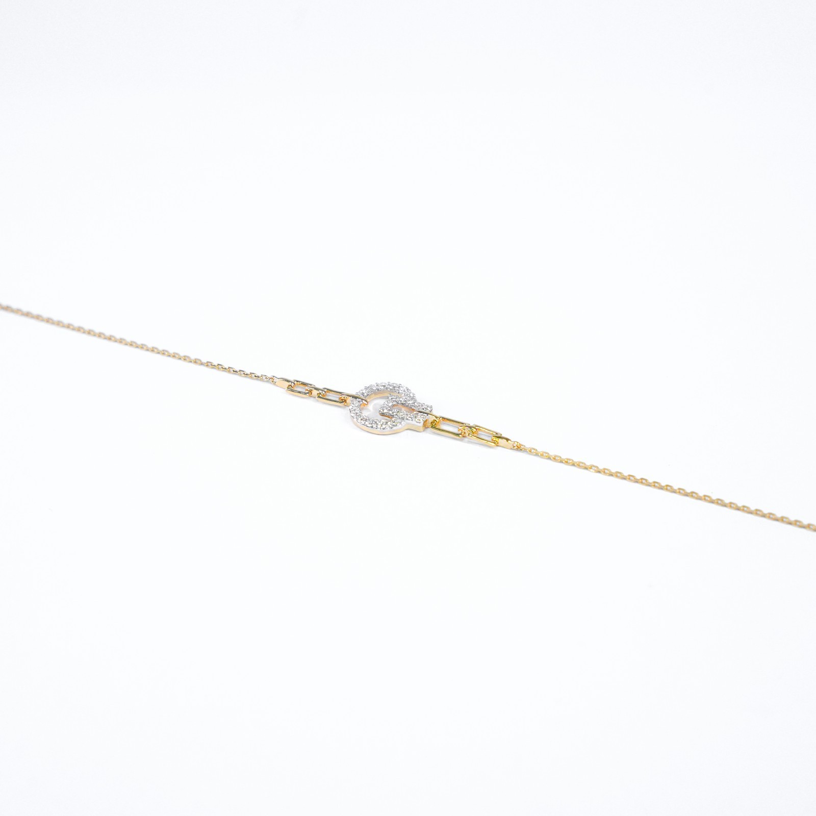 18 KARAT DIAMOND BRACELET| NATURAL DIAMOND | IGI CERTIFIED| YELLOW GOLD