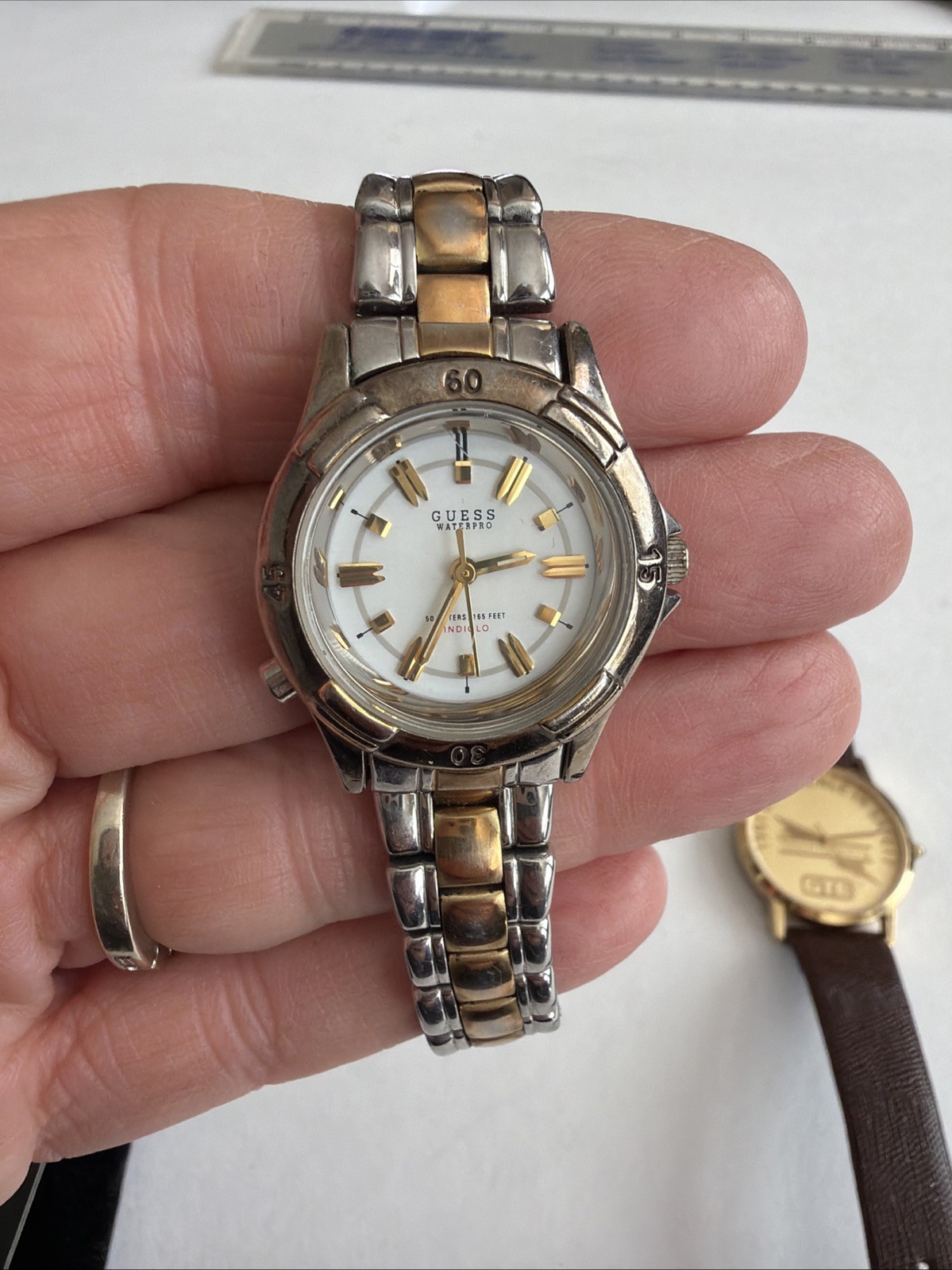 Watch Lot Mens & Womans Guess Fossil GTE NY & Co