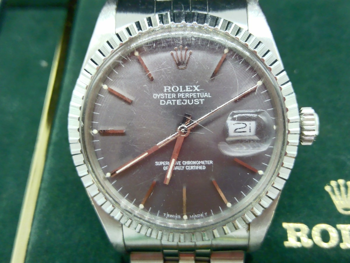 ROLEX 1987 Gent’s Wristwatch 16030 SLATE 36MM STAINLESS DATEJUST JUB (EC2039638)