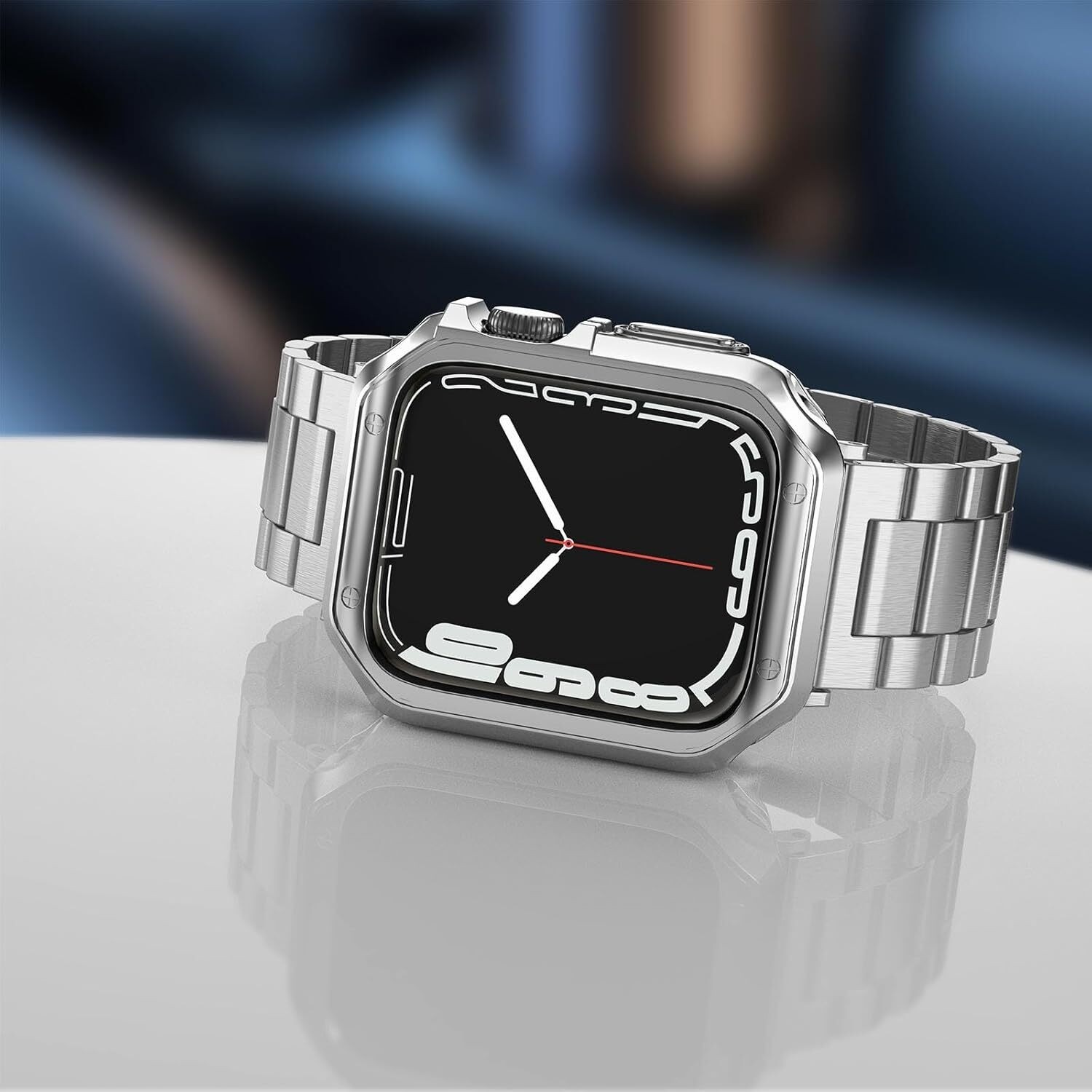 Stainless Steel Band + Case For Apple Watch Ultra 3 11 10 9 8 7 6 SE 5 38mm-49mm