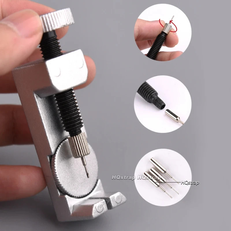 Metal Adjustable Watch Band Strap Bracelet Link Pin Remover Repair Tool Kit US