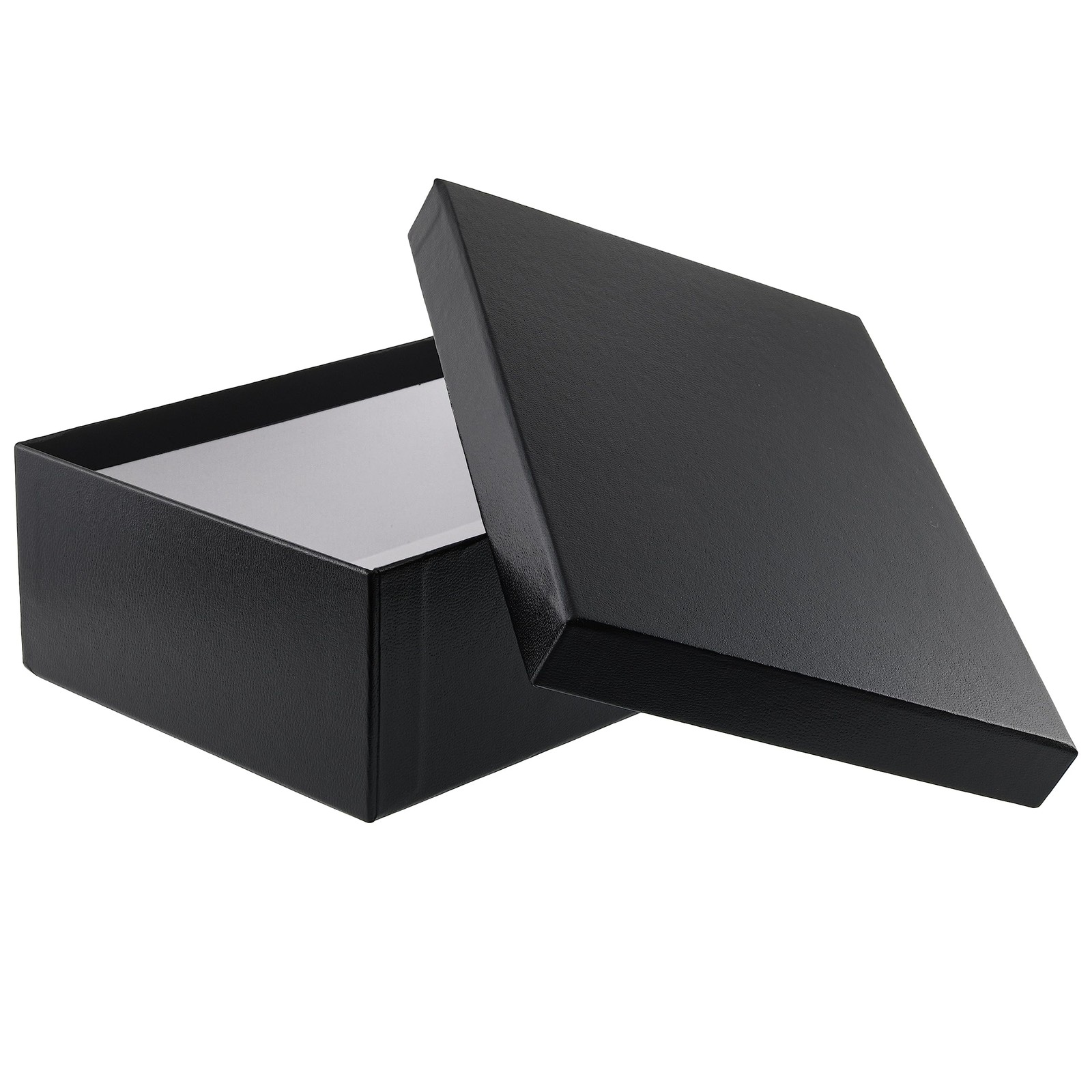 ALLURE – Rich Leatherette T-Style Earring Box, Premium Black Luxury Diamond T…
