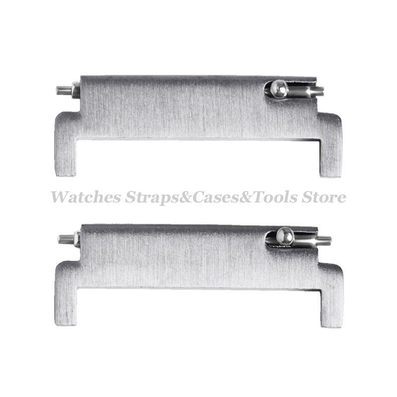 2pcs Watch Strap Adapters 20mm to 18mm 22mm Quick Release Spring Bar Pins Set