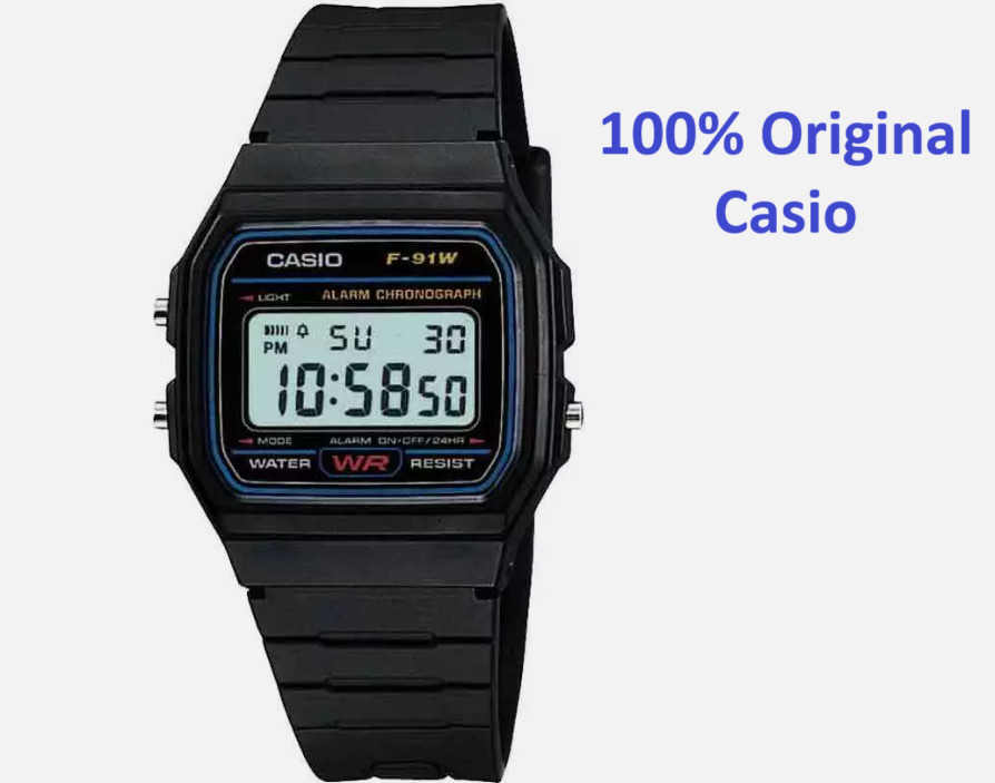 GENUINE ORIGINAL Brand New Casio F91W F-91-W / AE1000W AE-1000-WWrist Watch