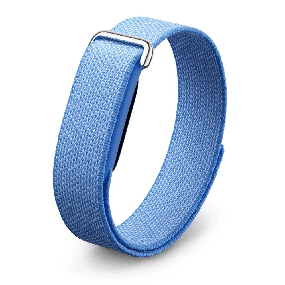 Breathable Nylon Watch Strap for Fitbit Google Hook Loop Wristband