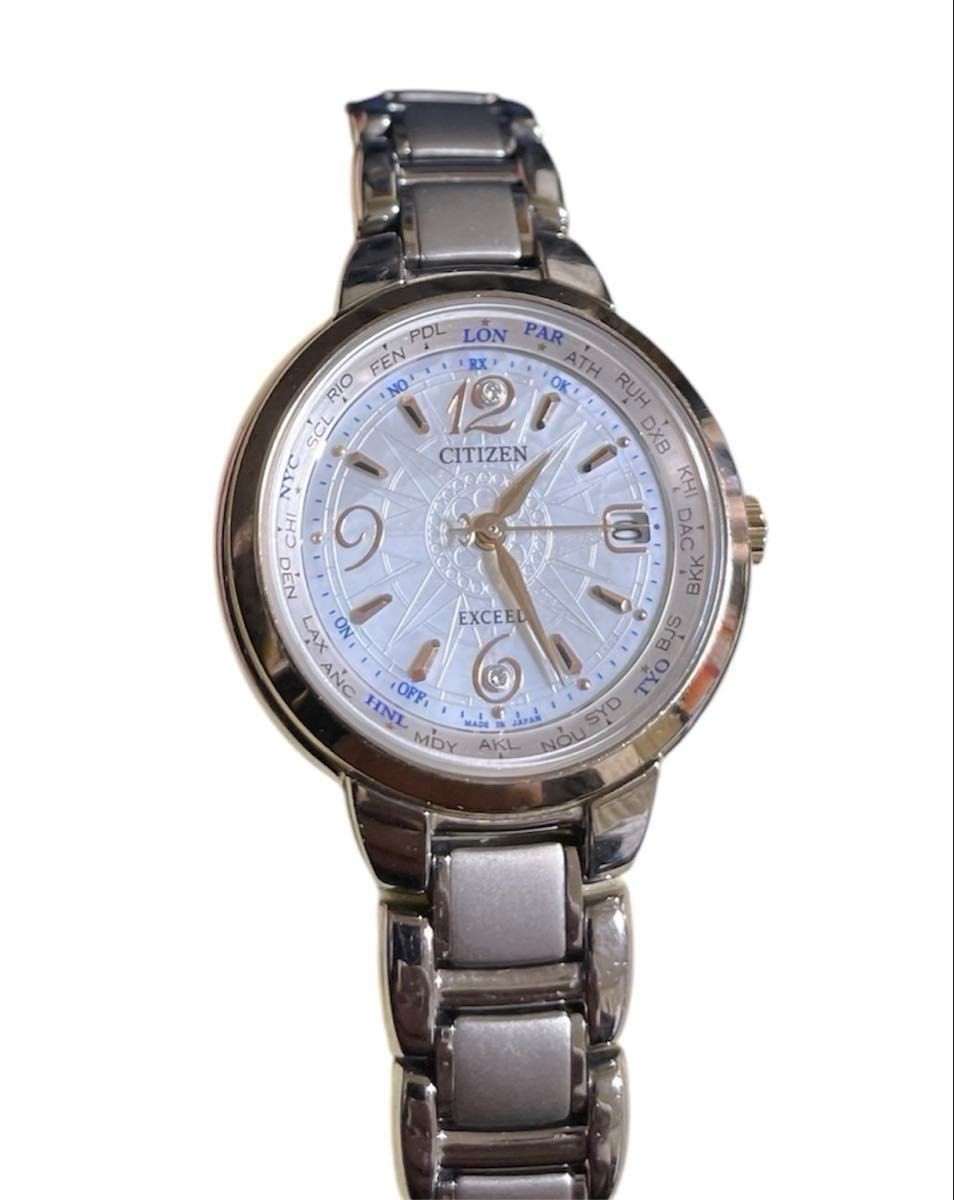 CITIZEN Exceed EC1095 54A Radio Clock Eco Drive Regular 220 000 Yen Limited Edit