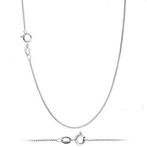 .925 Sterling Silver .7mm Box Chain Necklace*Wholesale Prices*/ Cadena de Plata