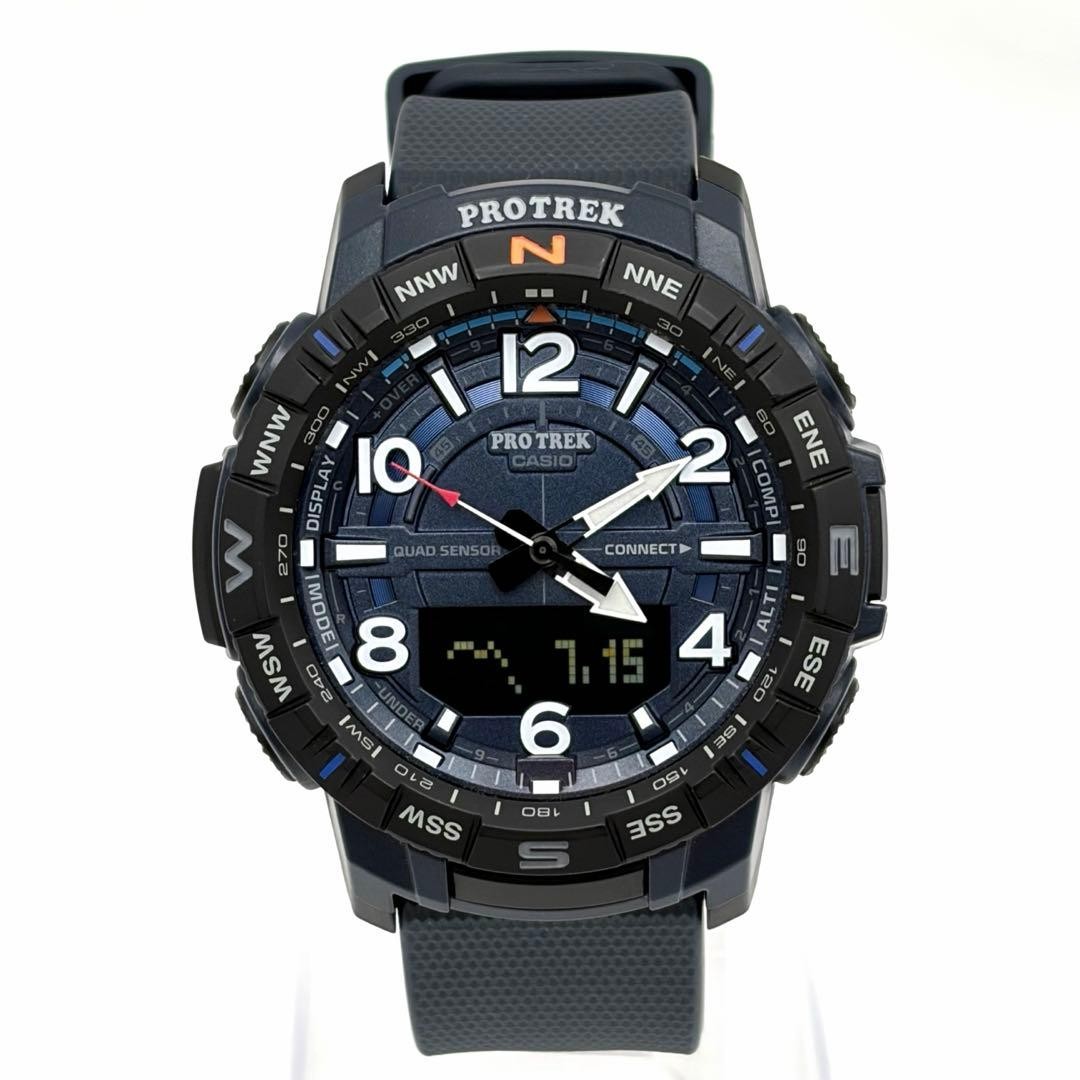 Casio Pro Trek Wristwatch PRT B50 2JF Ana Digi Climbing Unisex