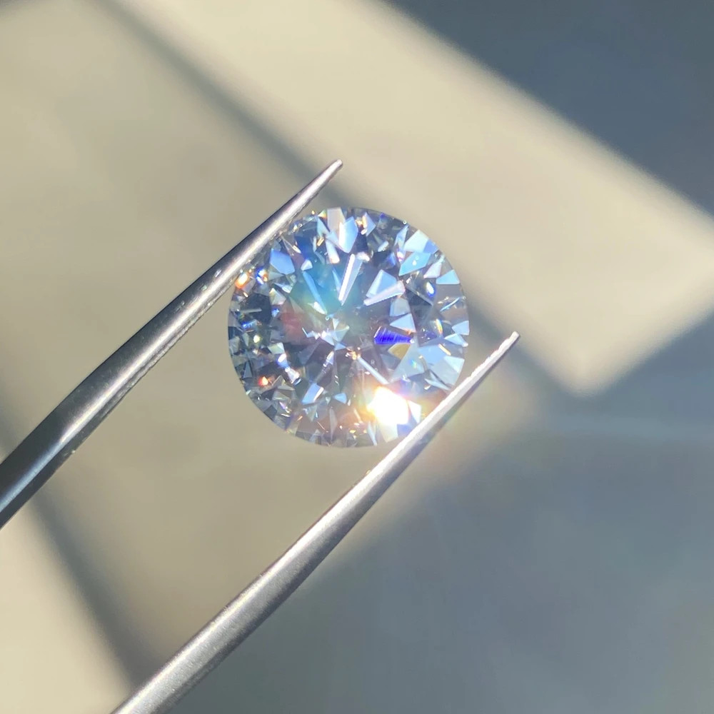 GRA Certified Loose Moissanite Round Stones D VVS1 0.1 Carat – 20 Carat