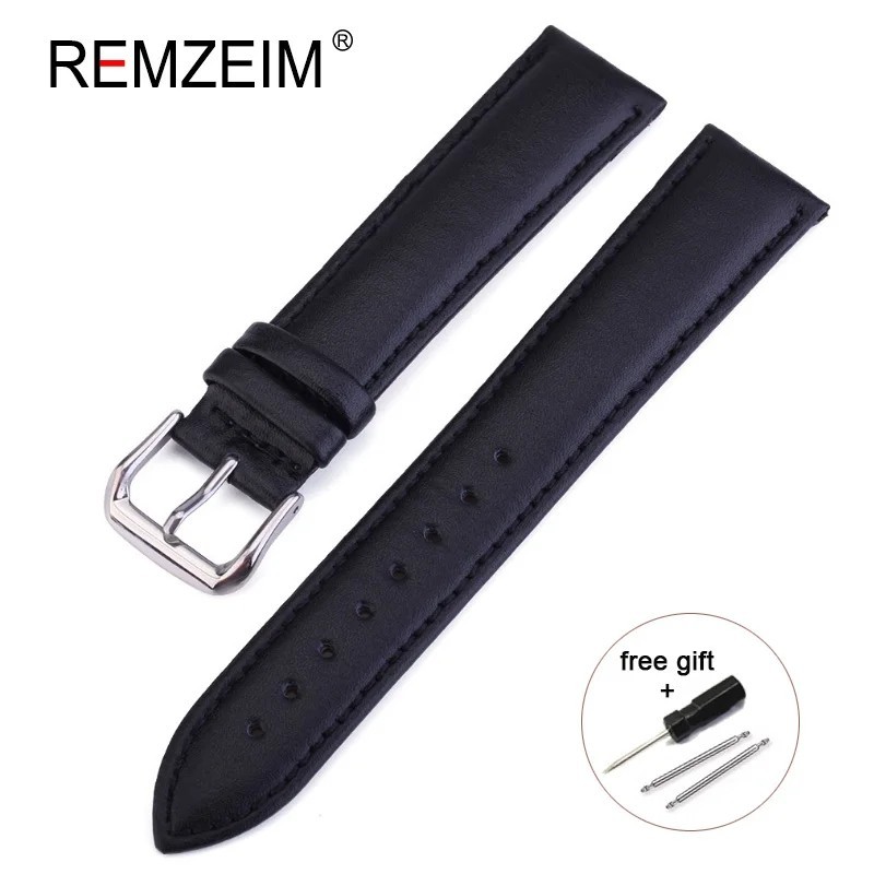 16mm 18mm 20mm 22mm 24mm Leather Watch Band Strap Bracelet
