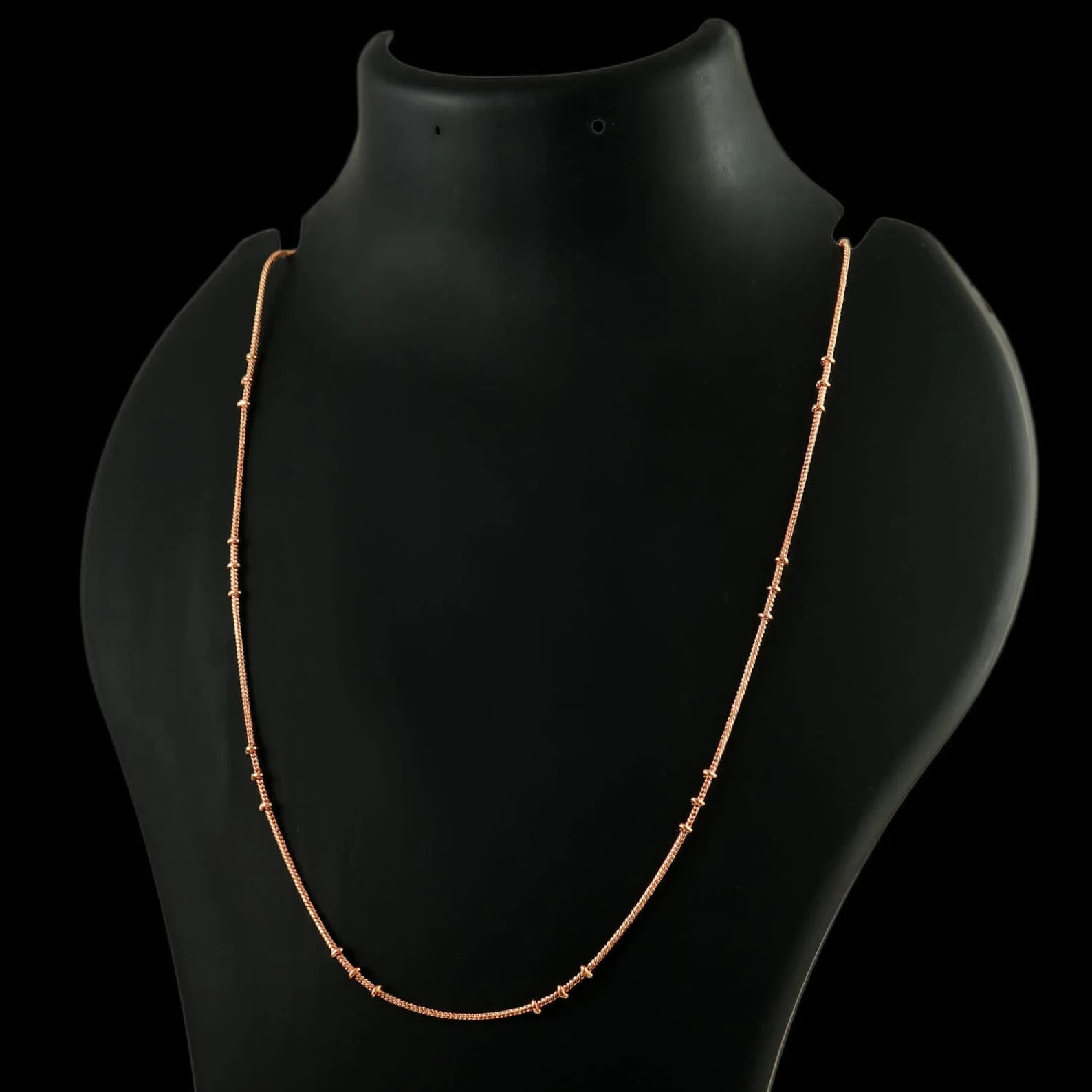 18 inch Pure Copper Snake Chain Necklace, Healing Copper Jewelry