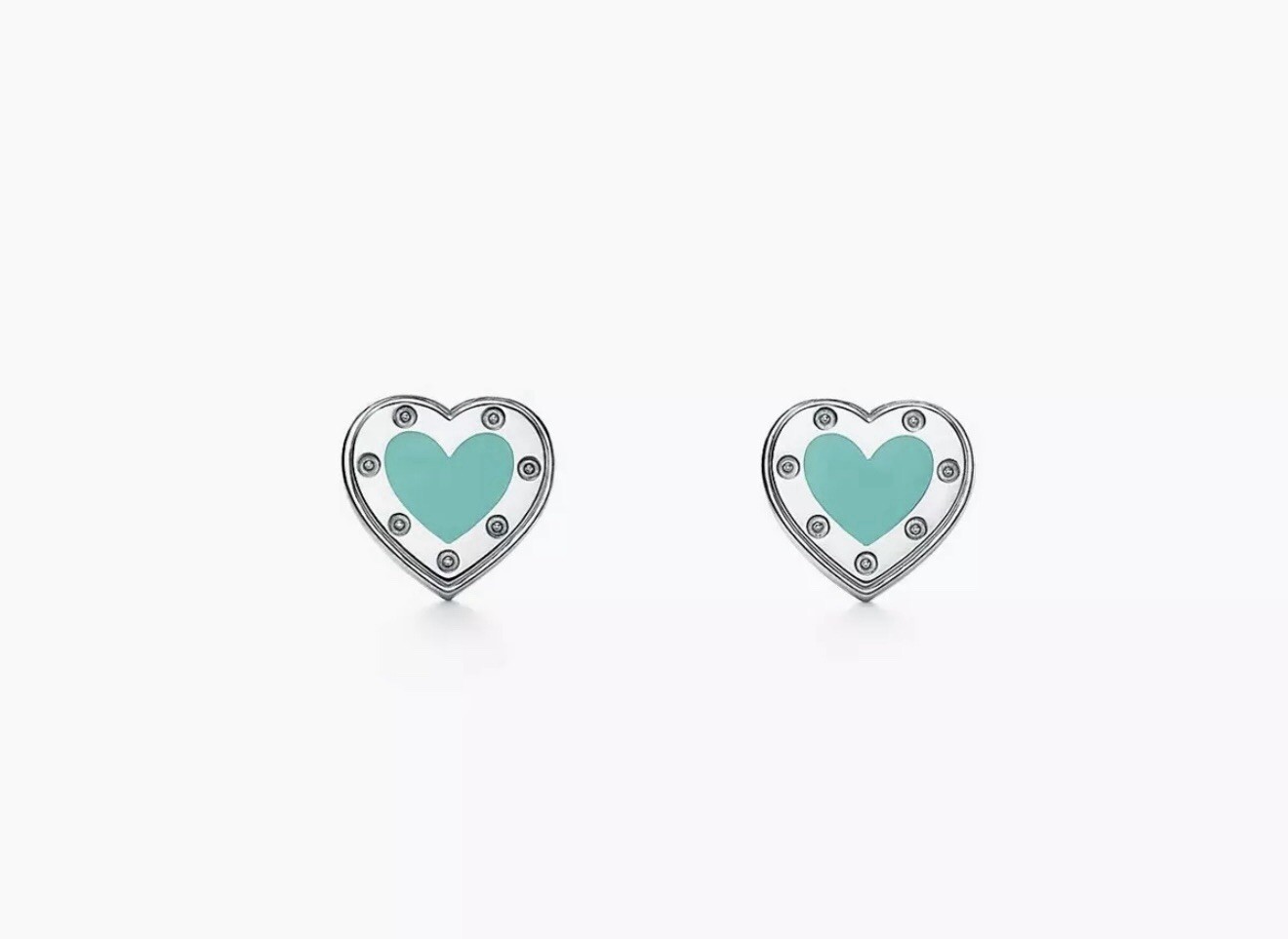 Love Tiffany Blue® Heart Earrings