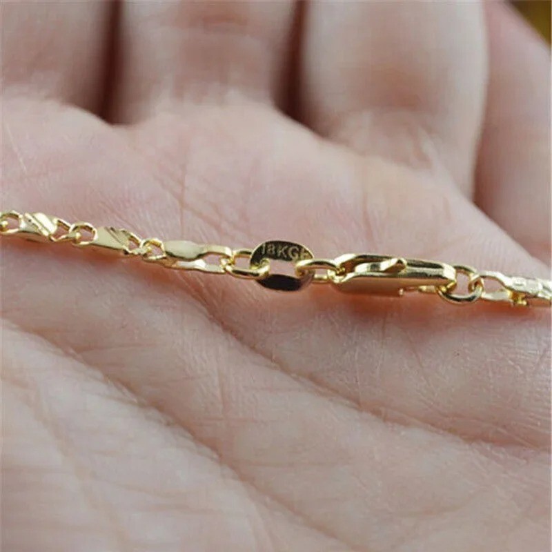 Cadena De Plata 925 18K Para Hombre Tu Puedes Lucir Elegante Y Atractivo