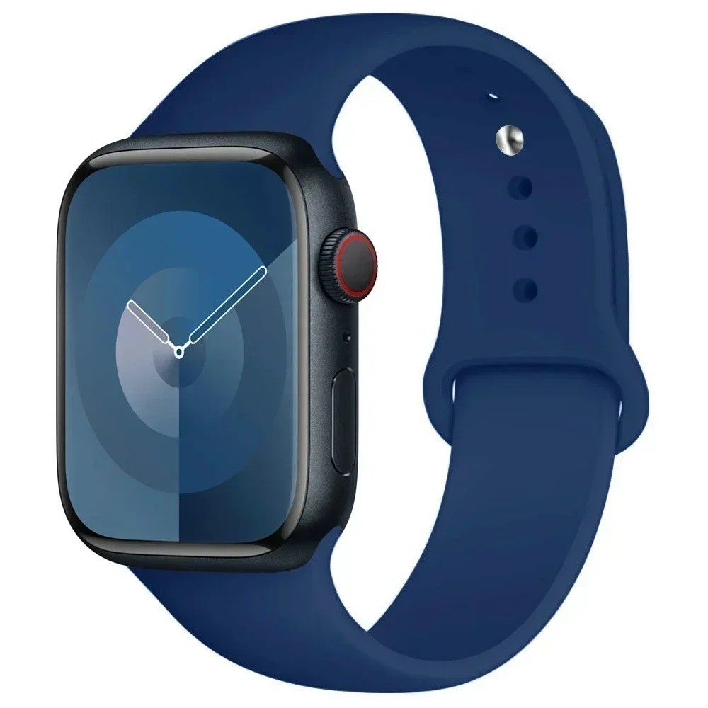 For Apple Watch Silicone Band Strap Series SE 1 2 3 4 5 6 7 Sports 38/40/42/44mm
