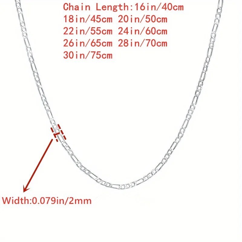 Cadena De Plata 925 Para Hombre Tu Puedes Lucir Elegante Y Atractivo 50% OFF