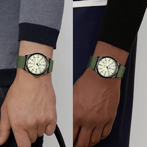 Mens Watches Unisex Military Sport Nylon Strap Stylish Luminous Fashion Analog Q
