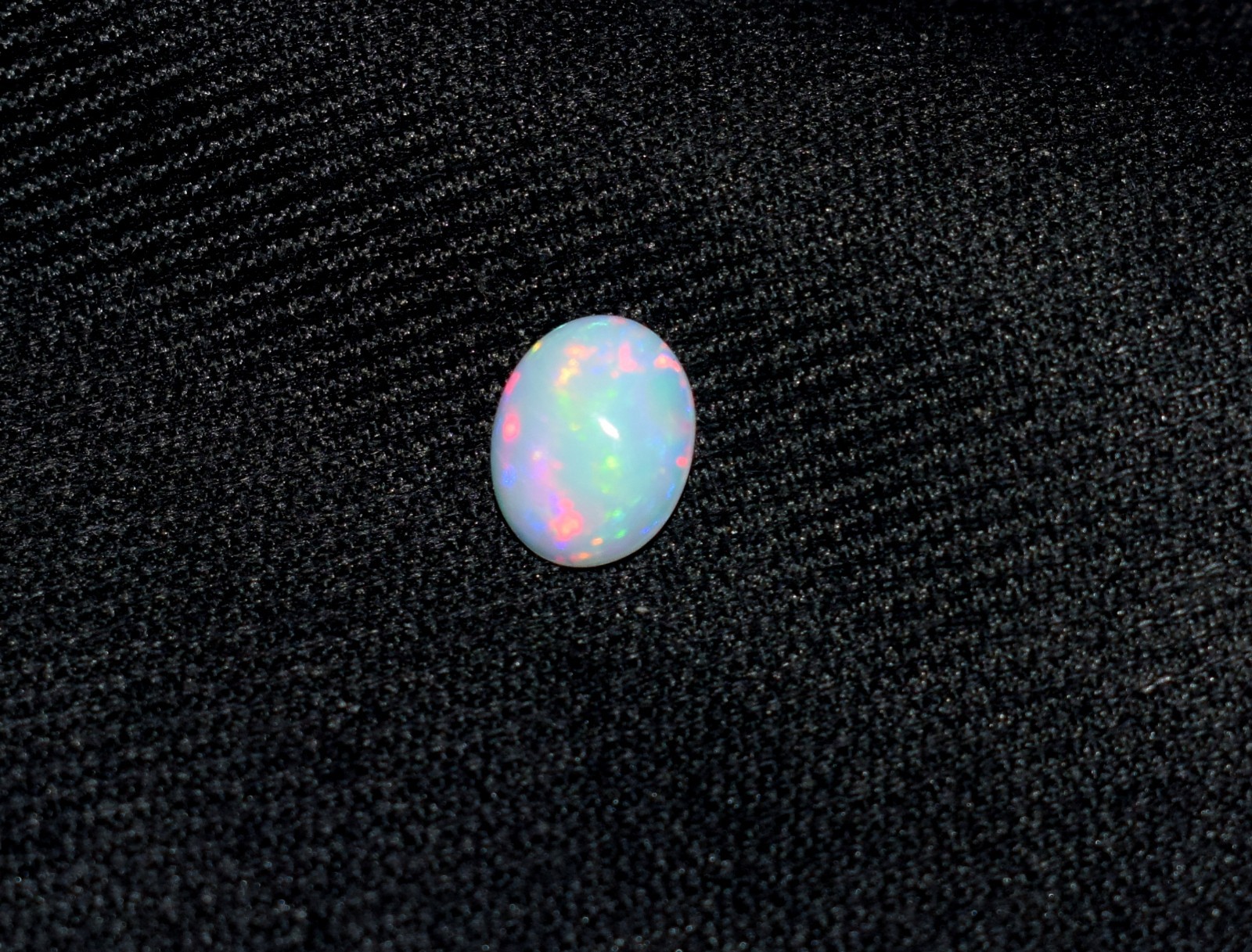 Natural Ethiopian Wello Fire Opal Cabochon Loose Gemstone 8X10mm A35