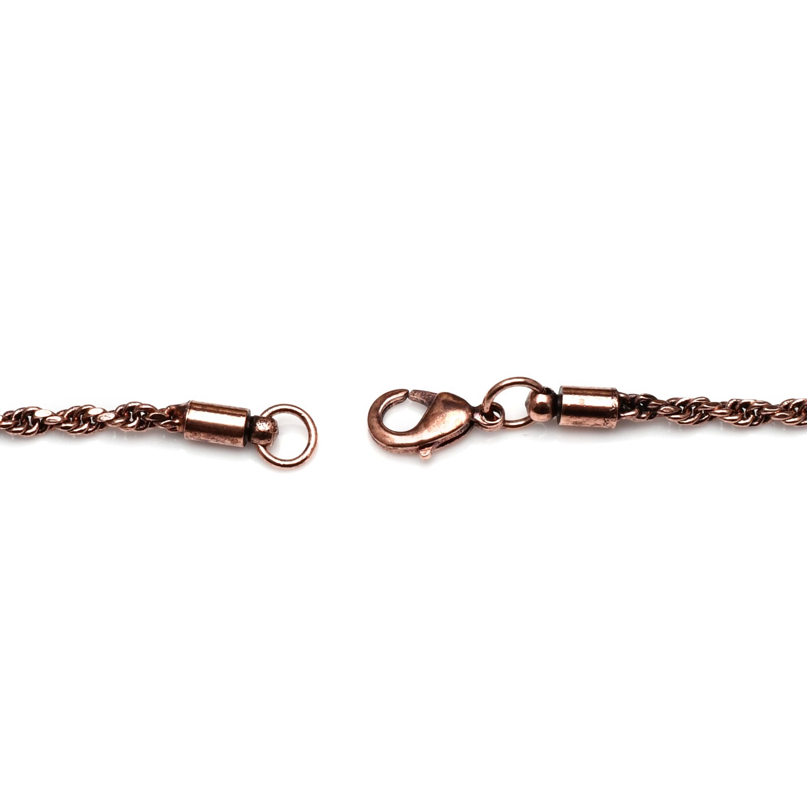 Pure Copper Rope Chain Handmad jewelry 100% Oxidized Copper Chain Necklace RJ-03