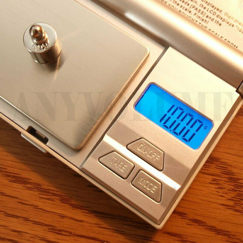100g x 0.01g Digital Pocket Scale .01g Jewelry Scale with Calibration Weights