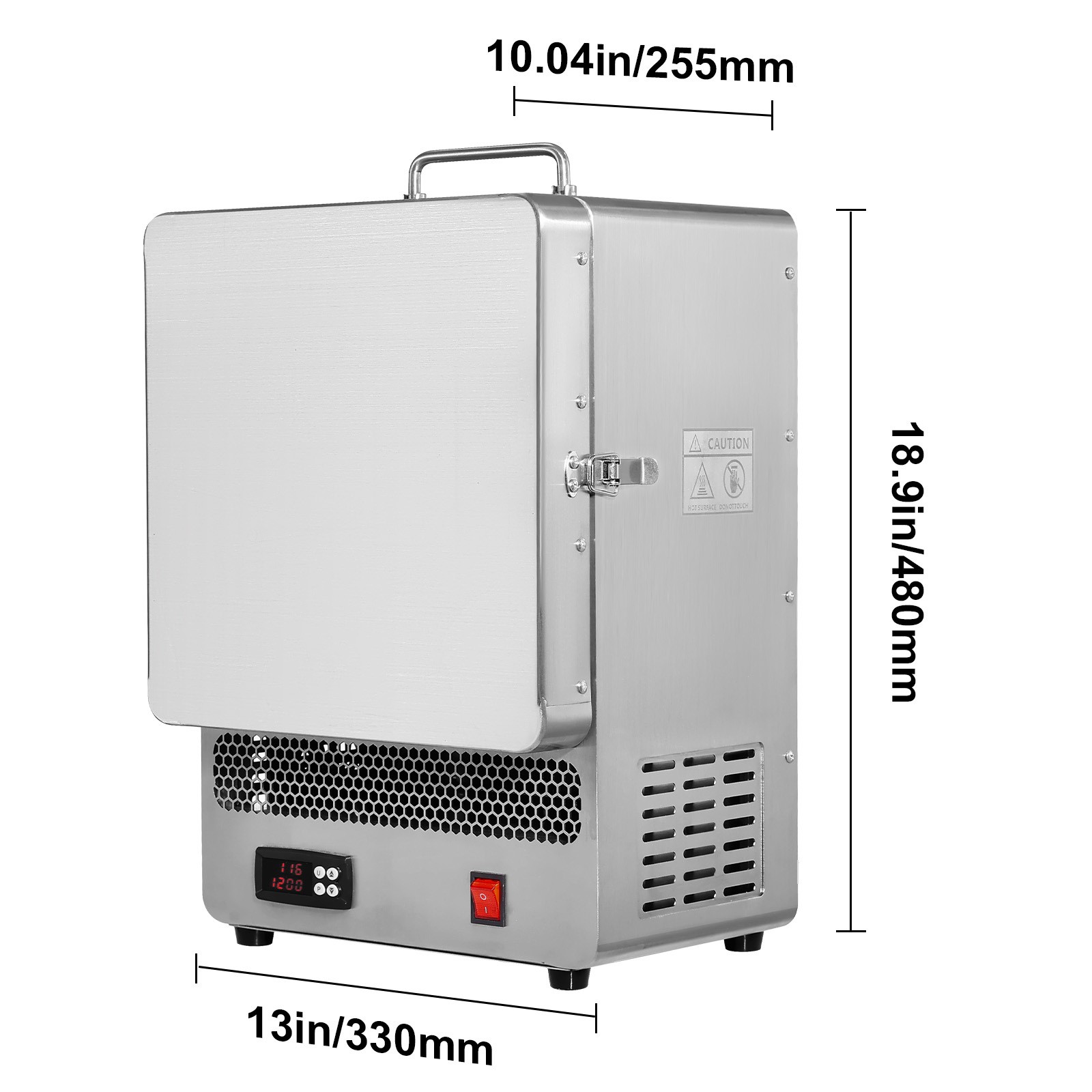 Uimoso Tabletop Electric Kiln 1500W 2192℉ for Wax, Casting, and Clay Projects
