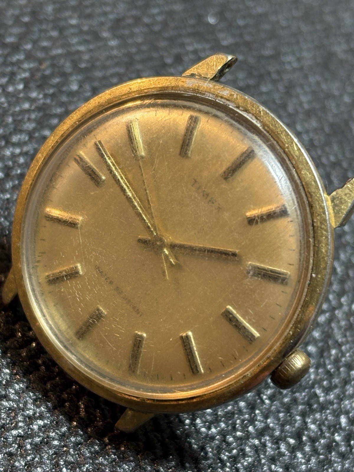 Vintage Timex Mechanical Watch Great Britain Case,For Restoration,Parts,Repair