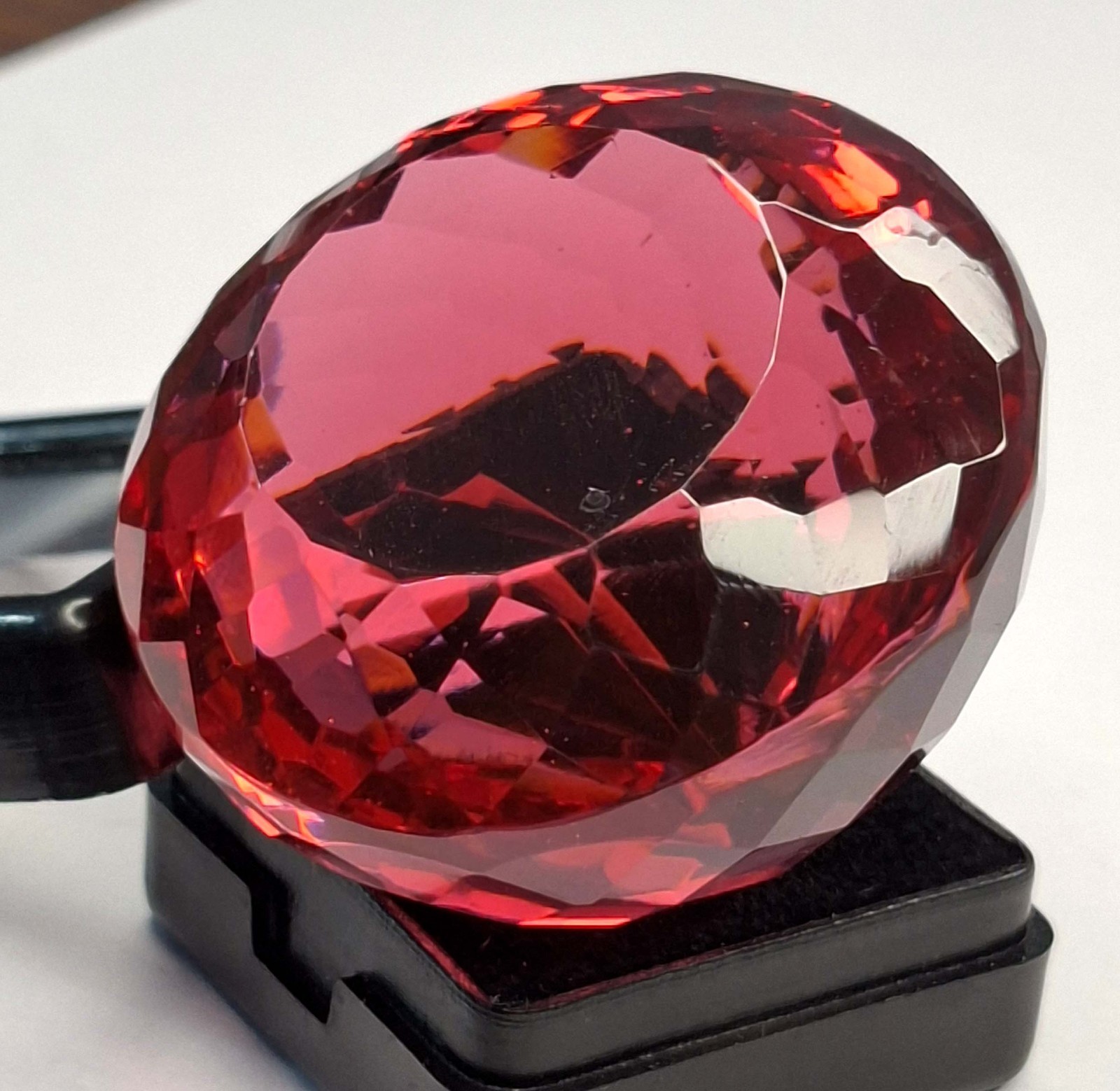 Padparadscha Sapphire Round Cut 312-314 Ct Natural Loose Gemstone RK941