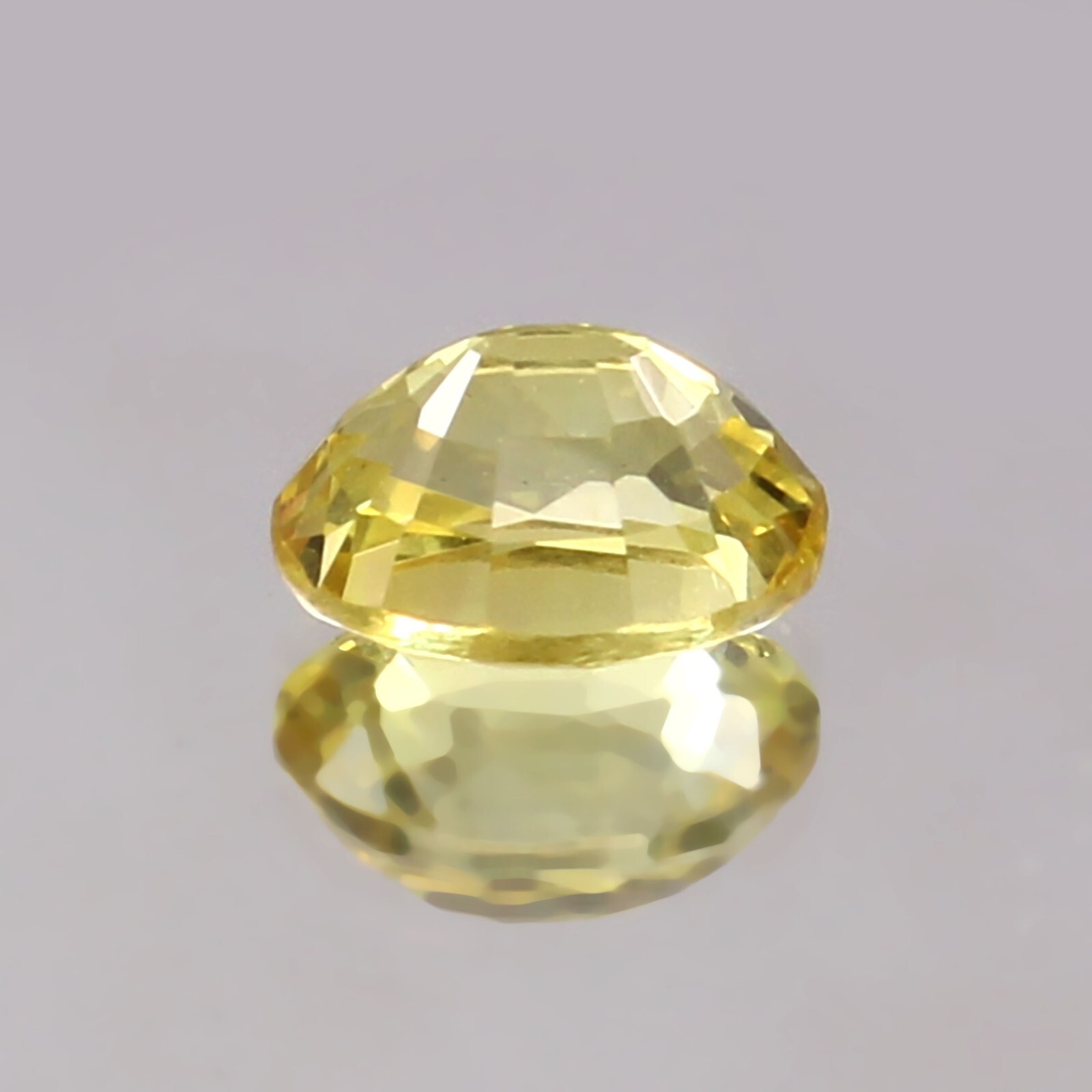 AAA Natural Flawless Ceylon Yellow Sapphire 10×8 MM Oval Cut Loose Gemstone