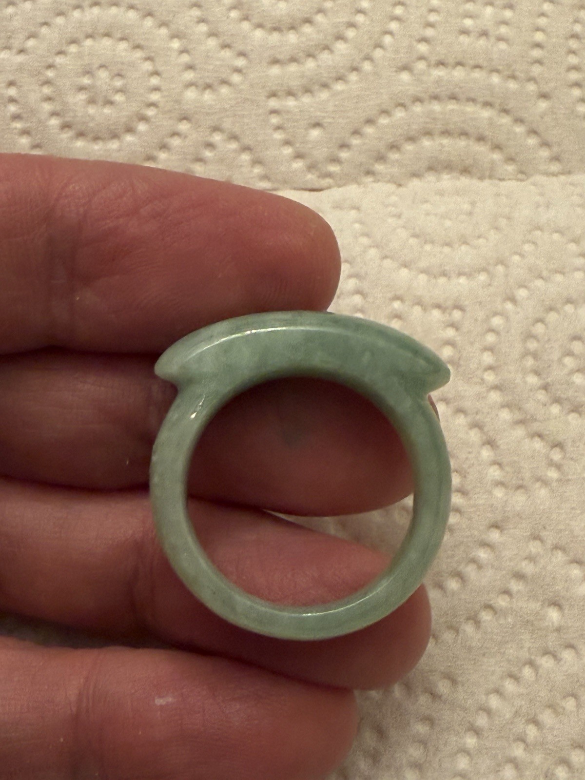 1 saddle jade ring More than 50 years Perfect