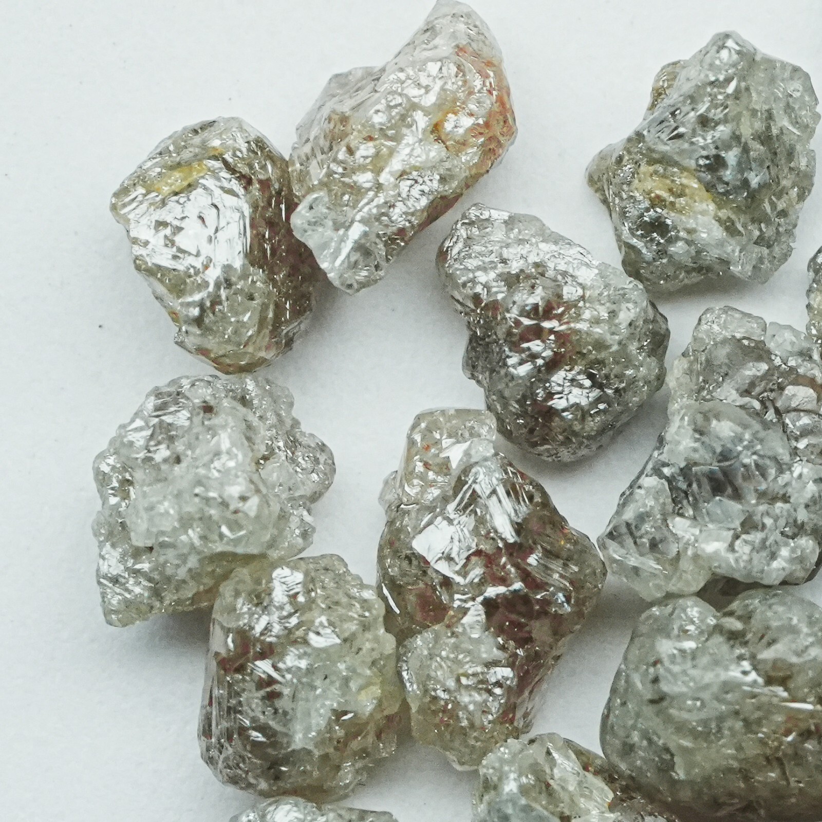 Raw Rough Loose 5 pcs Diamond lot, Natural Real Diamonds