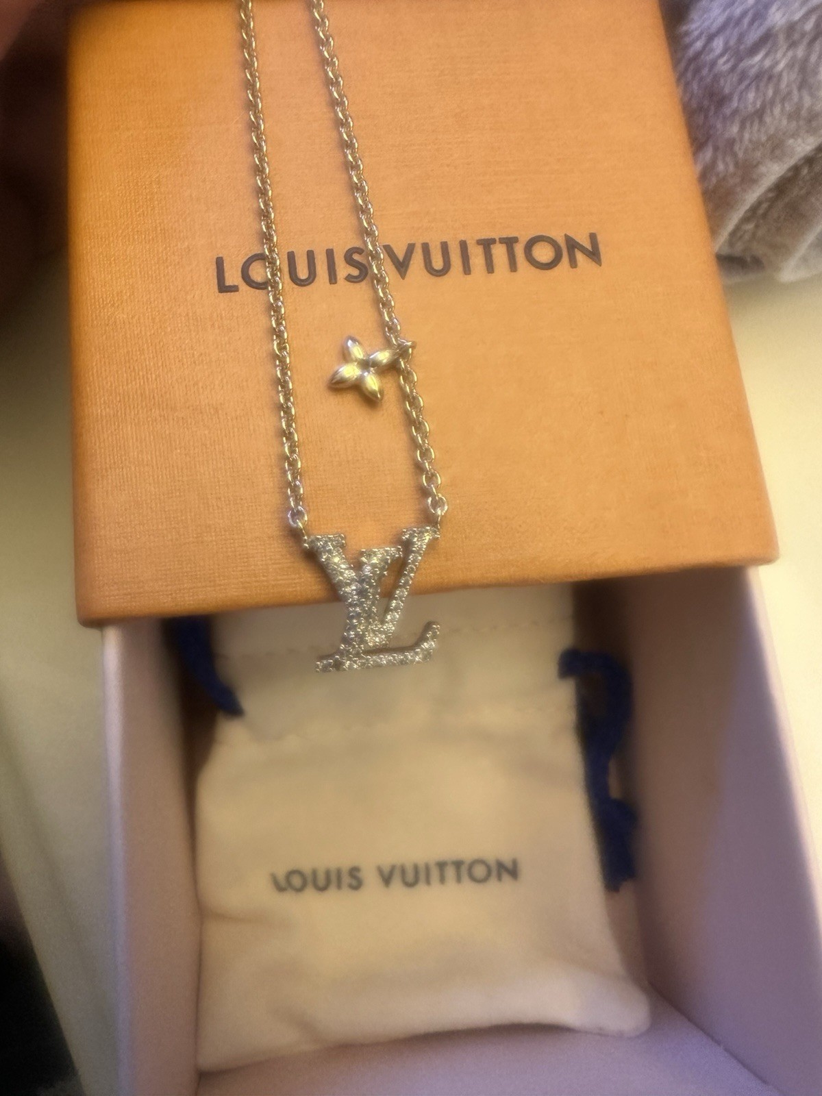 LOUIS VUITTON WomenNecklace metal M00596Necklace LV Iconic