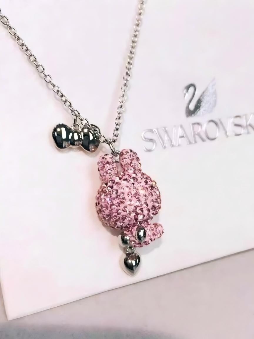 Swarovski Hello Kitty Bunny Necklace