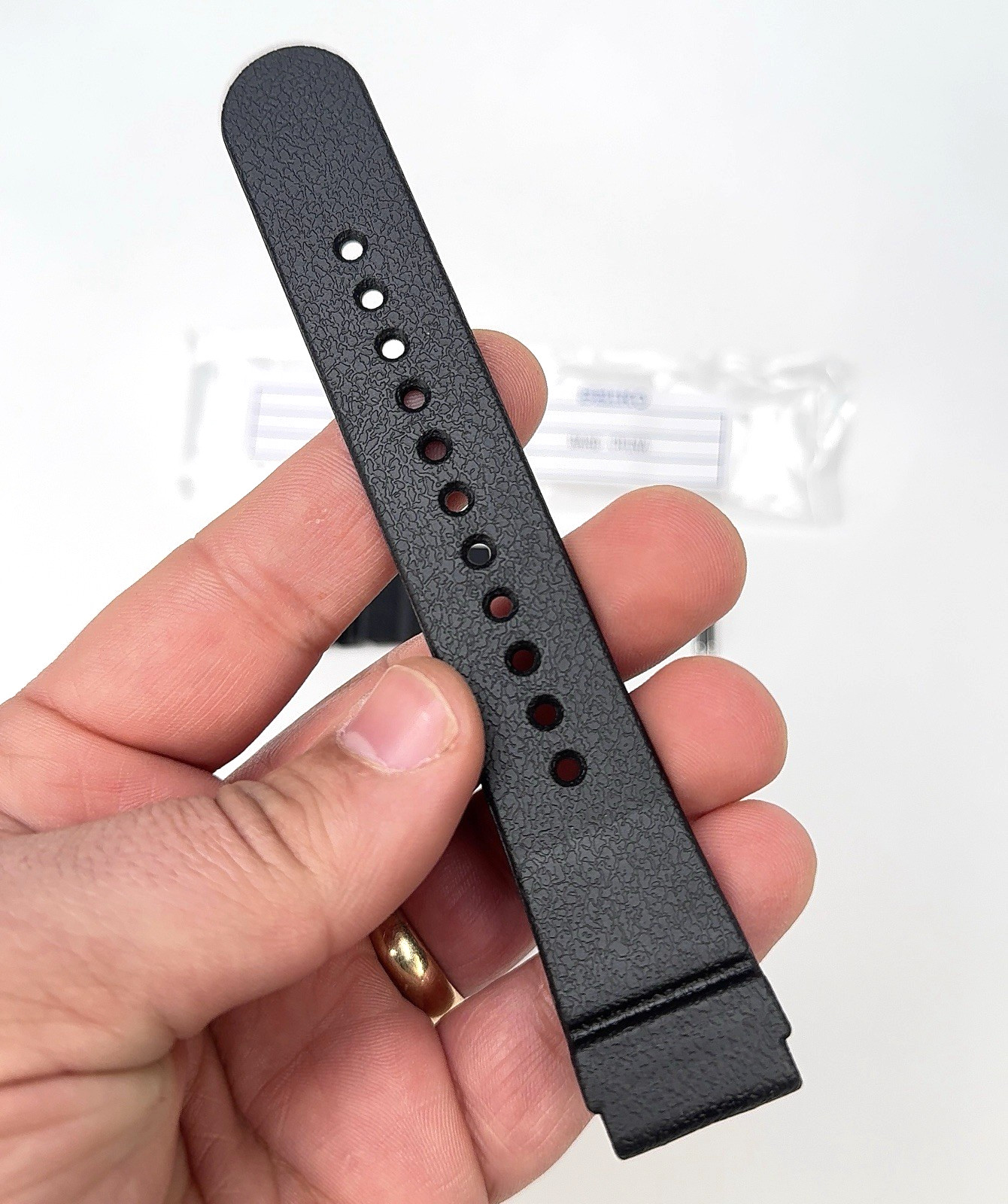22MM RUBBER WATCH BAND STRAP FOR SEIKO PRO DIVER 4F24ZZ WATCH – OEM SEIKO NEW!