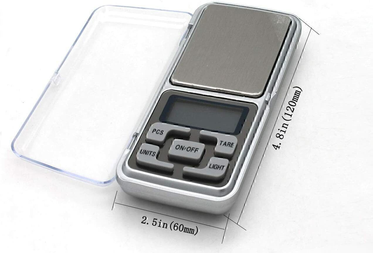 Digital 200g x 0.1g Scale Jewelry Portable Pocket Balance Gram OZ. LCD Herb Gold