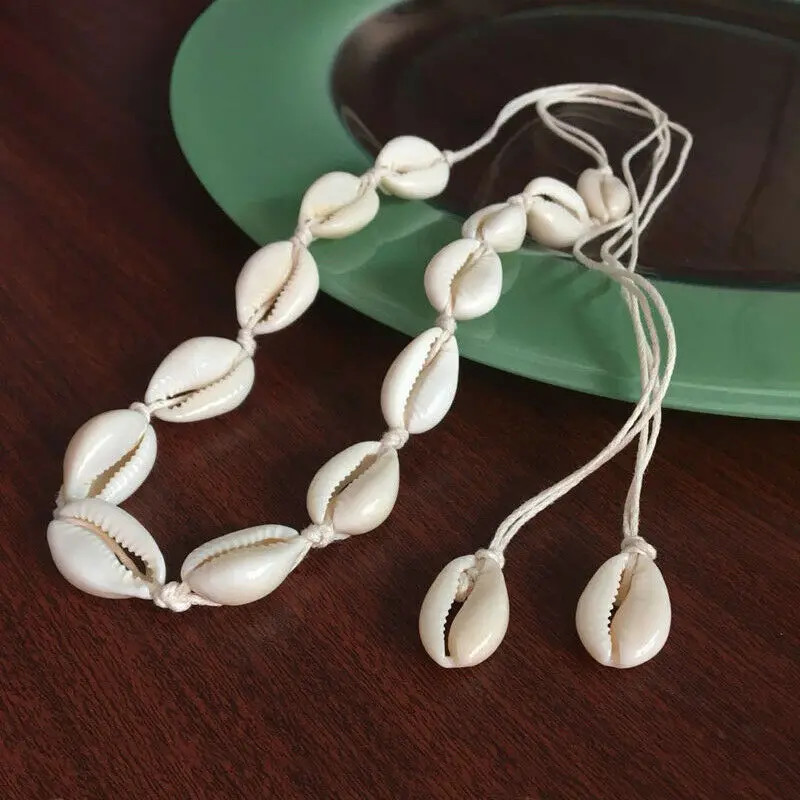 Boho Beach Bohemian Shell Choker Necklaces Women Girls Summer Fashion Jewelry