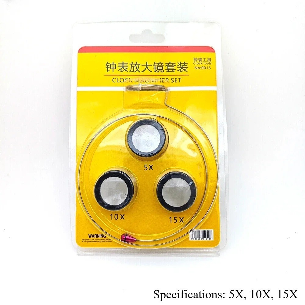 Pocket Magnifying Jewelry Eye Glass Magnifier Jewelers Loop Loupe 5X 10X 15X 20X