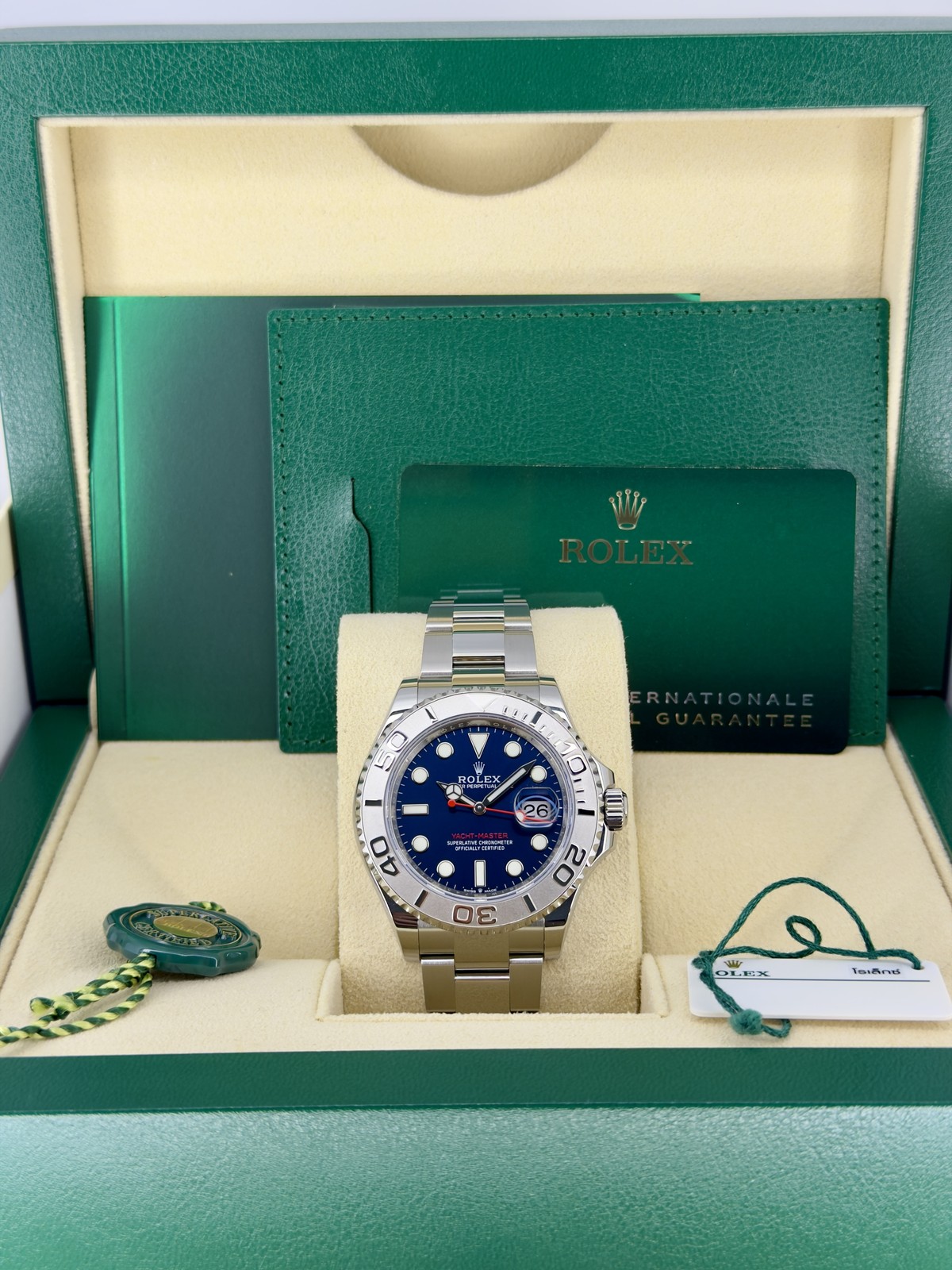 Rolex Yacht-Master Blue Dial on Oyster 126622 Complete 2022