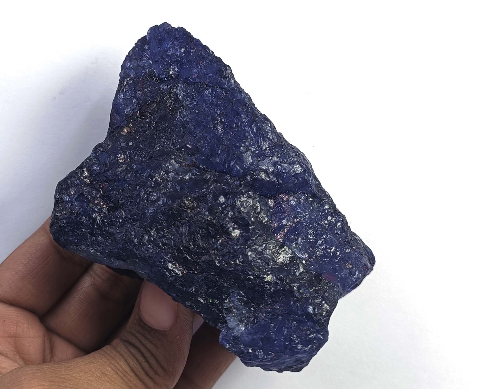 1200.0 Ct Natural Blue Sapphire Dyed Rough EGL Certified Loose Gemstone 6AGT