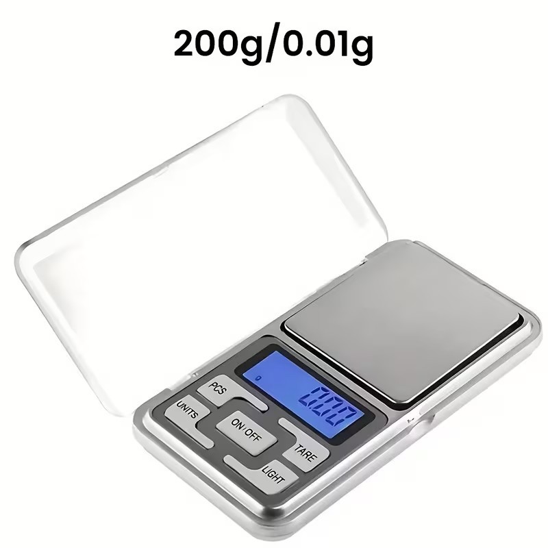 Portable Digital Scale with 0.01G Precision Capable of Weighing Up to 200G USA