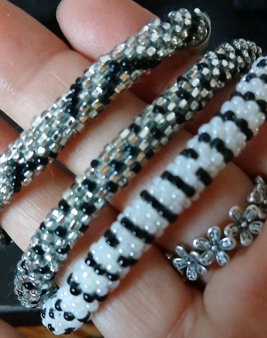 Set Of 3 Roll On Bracelets Nepal Aid Through Trade (lot #8)
