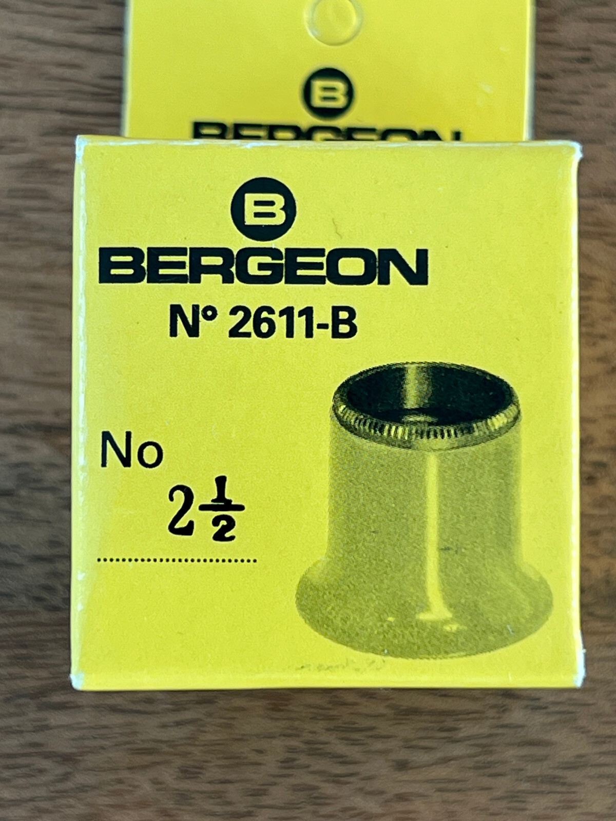Bergeon 2611-B, Watchmaker Loupe with Magnification 4x , White