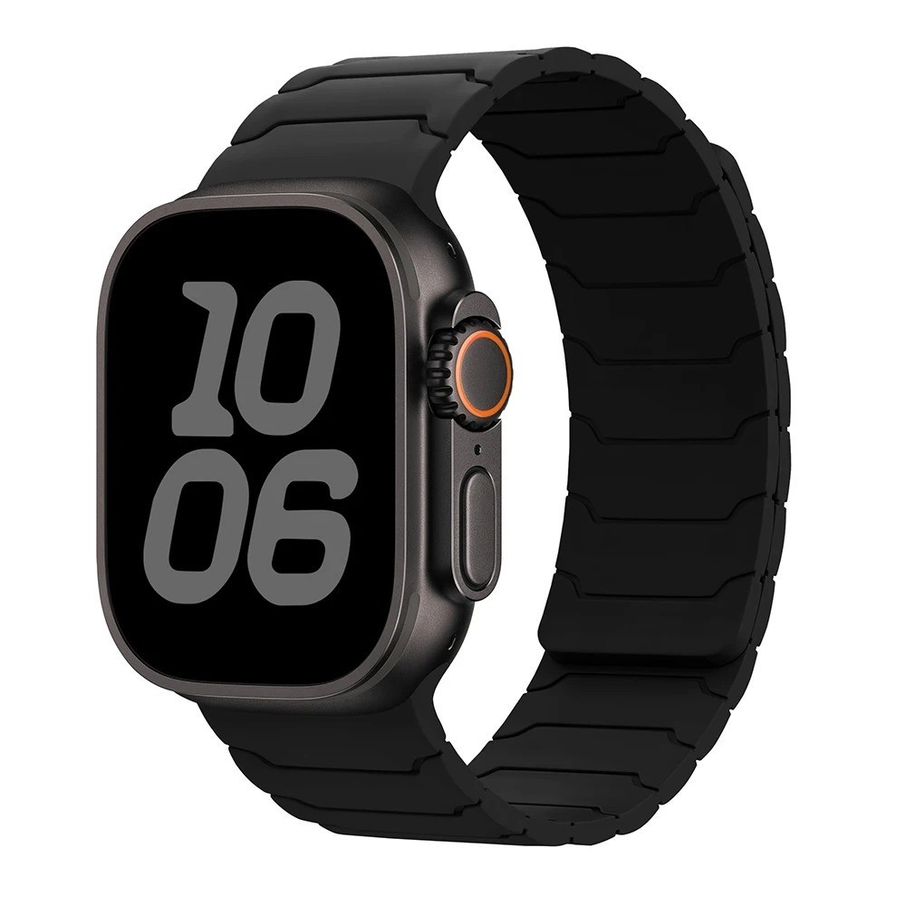 Magnetic Strap For iWatch Ultra 2 Series 10 9 8 7 SE 6 5 Silicone iWatch Band