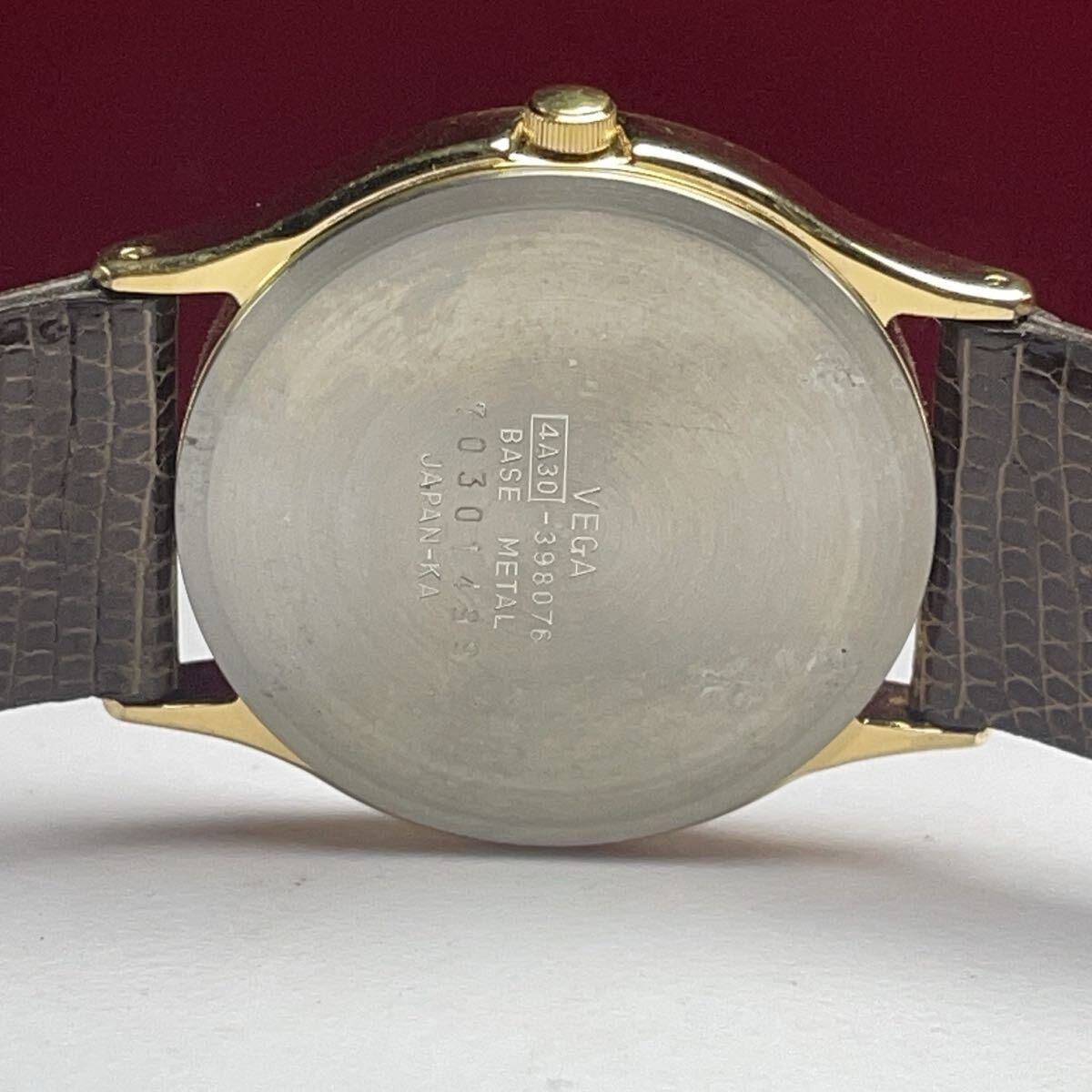 with Tag CITIZEN Vega Dress Watch Vintage Antique QUARTZ Working Item