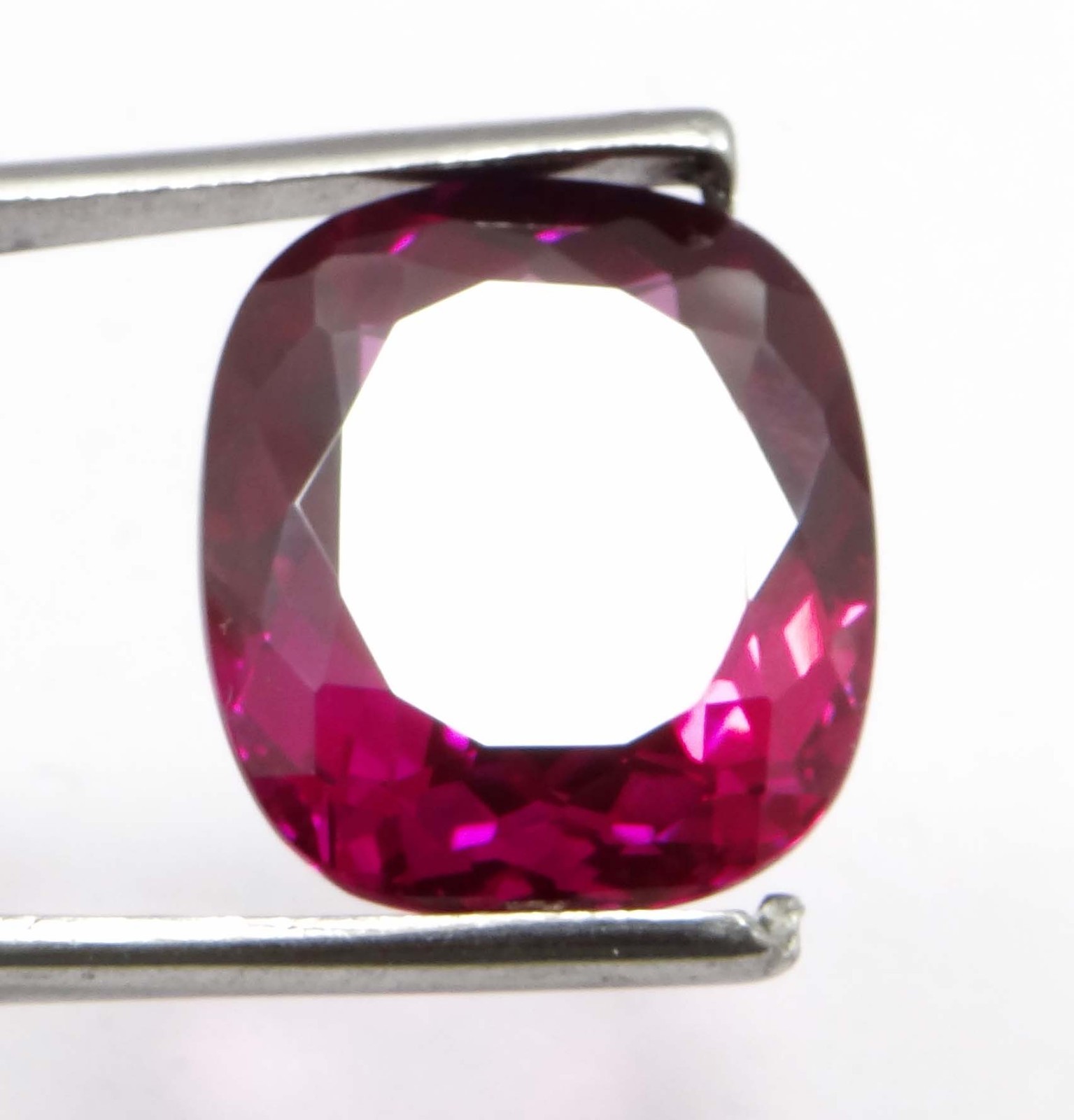 35.55 Ct Natural Pink Ruby coushion Cut Loose Gemstone Certified