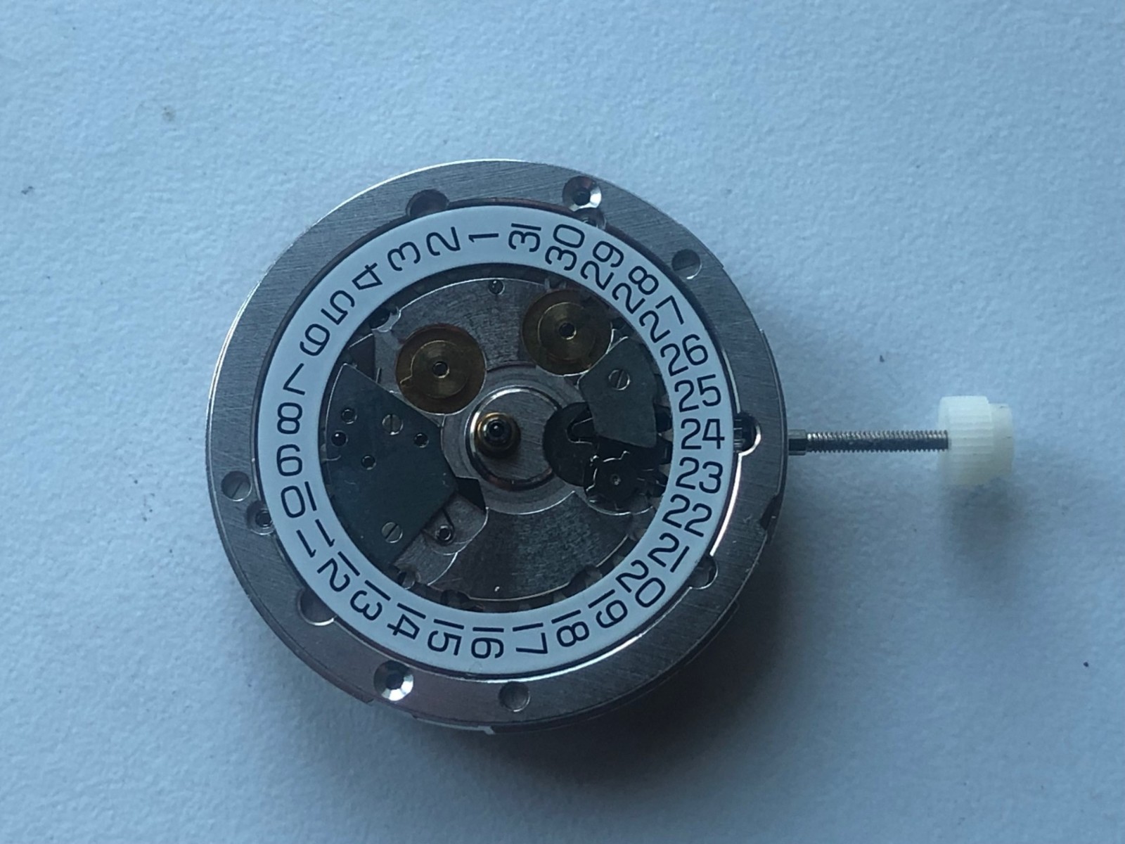 Eta 7750 decorated watch movement no rotor good con great price see description