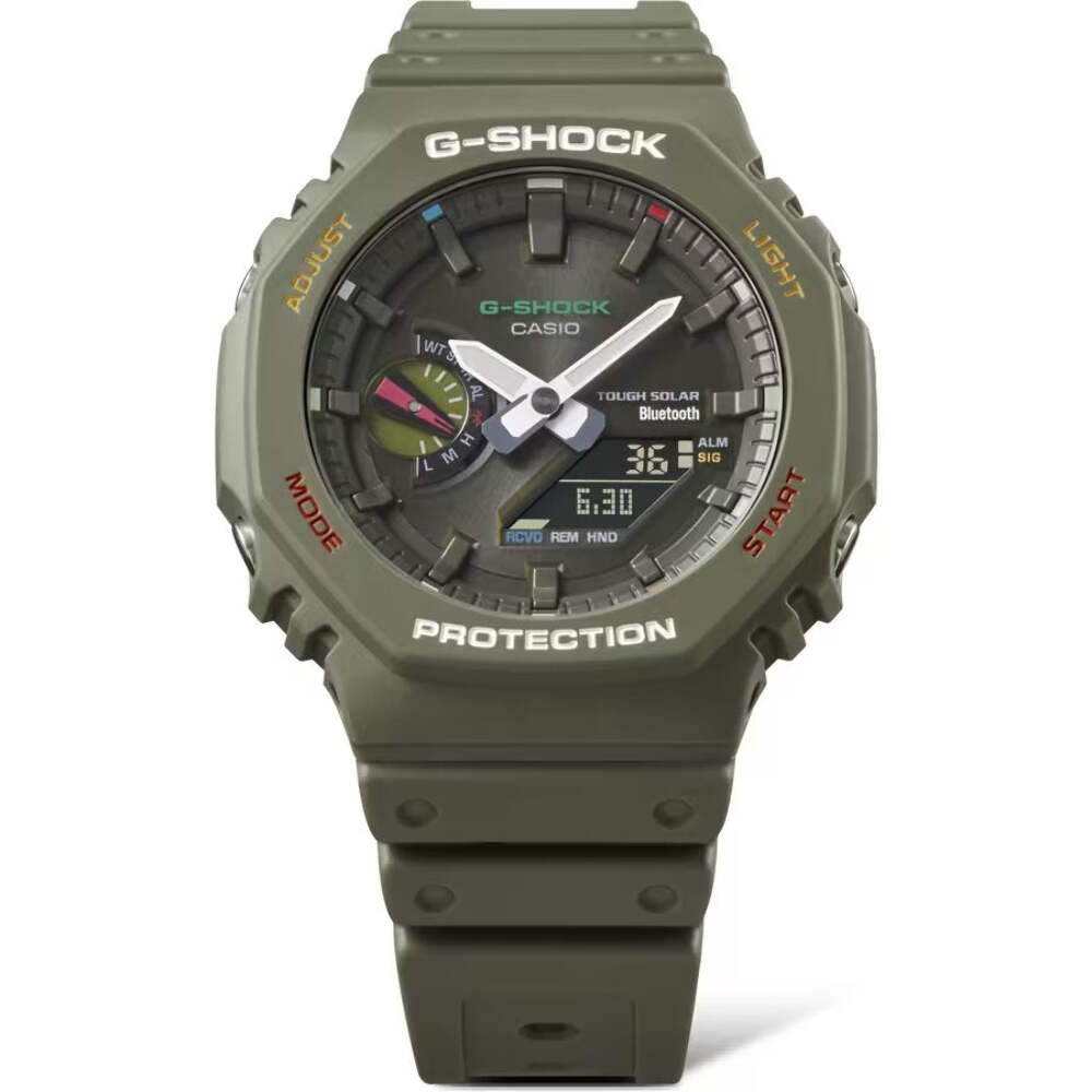CASIO G-SHOCK GA-B2100FC-3A GREEN SOLAR BLUETOOTH A/D WATCH